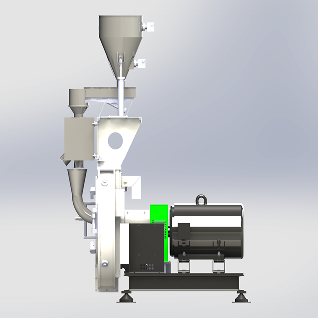 Machine de pulvérisation en acier au carbone PM800 pour la réutilisation du plastique