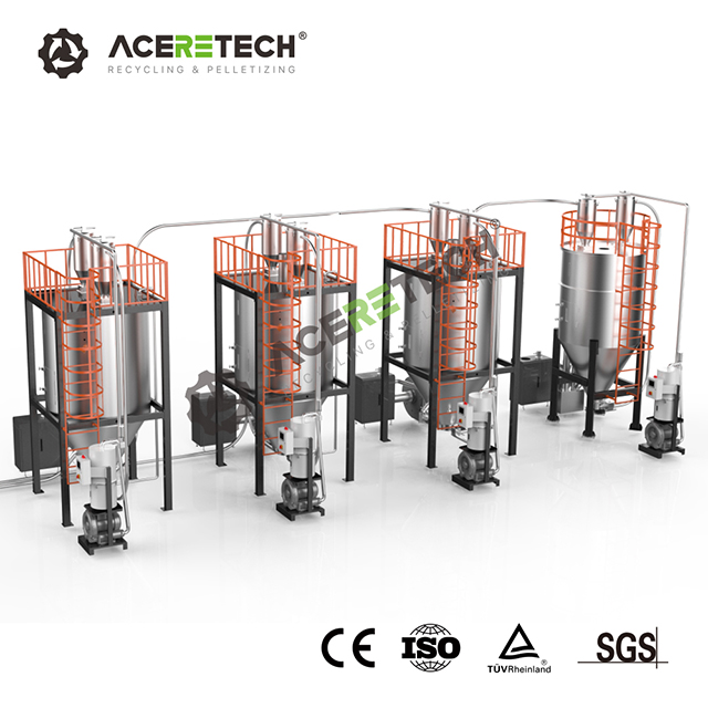 Système de déshumidification et de séchage de COV pour machine de pelletisation de film Pe/Pp